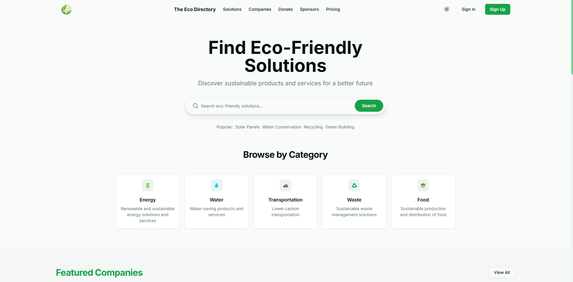 The Ecodirectory